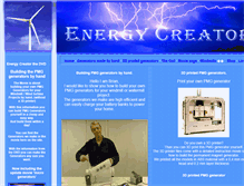 Tablet Screenshot of energy-creator.com